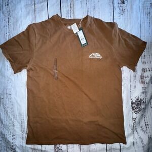 MENS ALPINE DESIGN AD HIKE SS SHORT SLEEVE GRAPHIC UPF 30+ T-SHIRT L